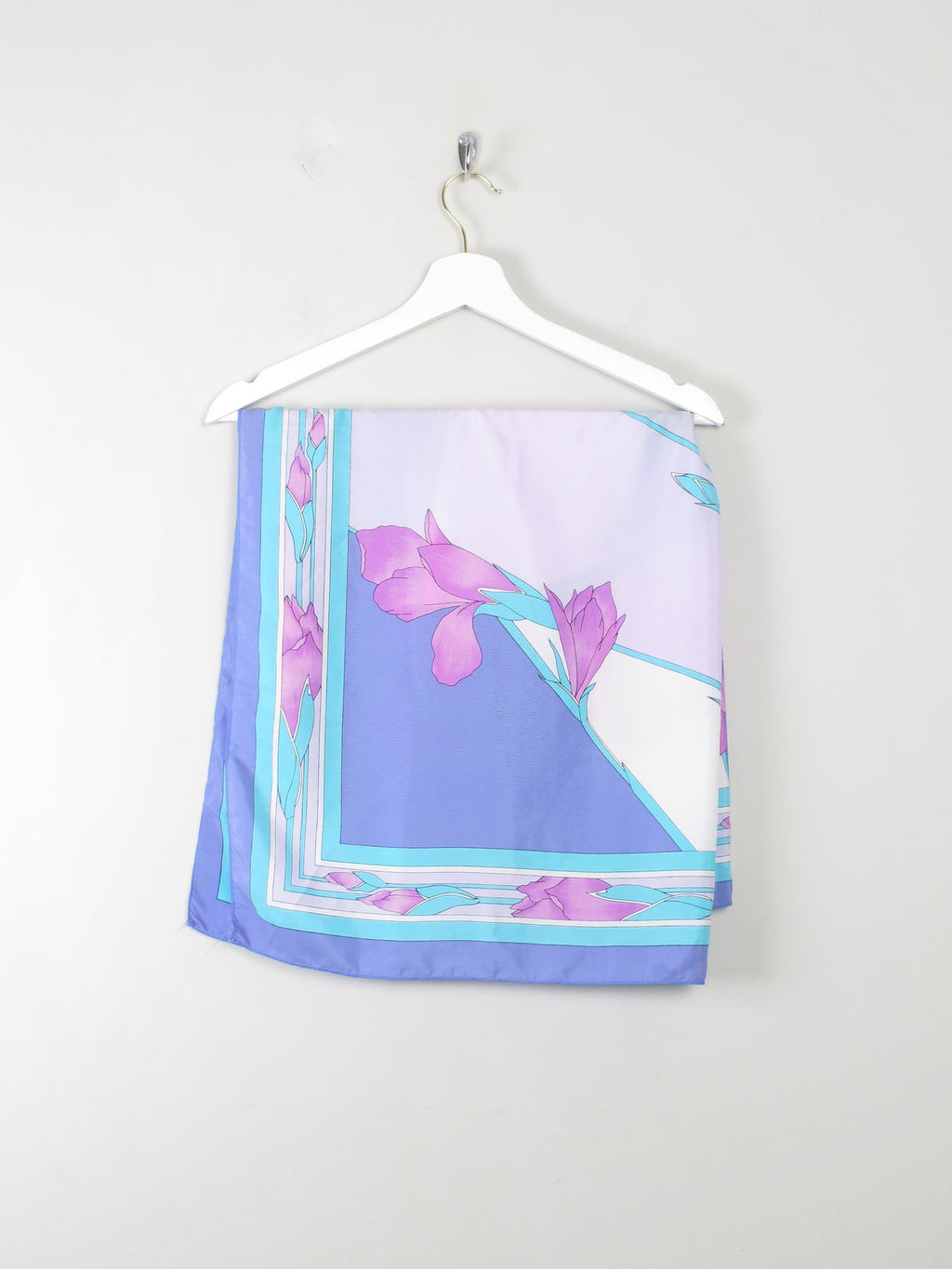Women's Vintage Printed Scarf - The Harlequin
