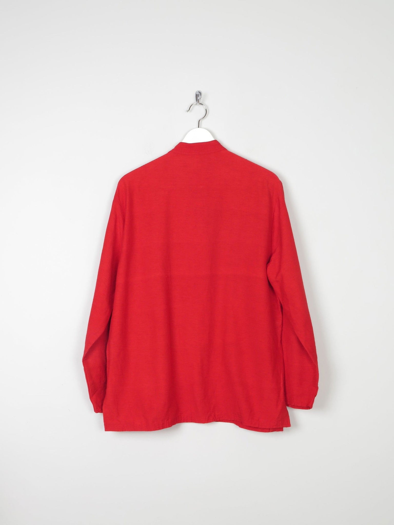 Women’s Vintage Red Chinese Dynasty Jacket With Dragon Embroidery M - The Harlequin