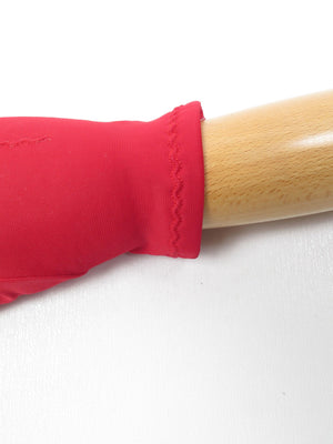 Women's Vintage Red Gloves Short Unworn - The Harlequin