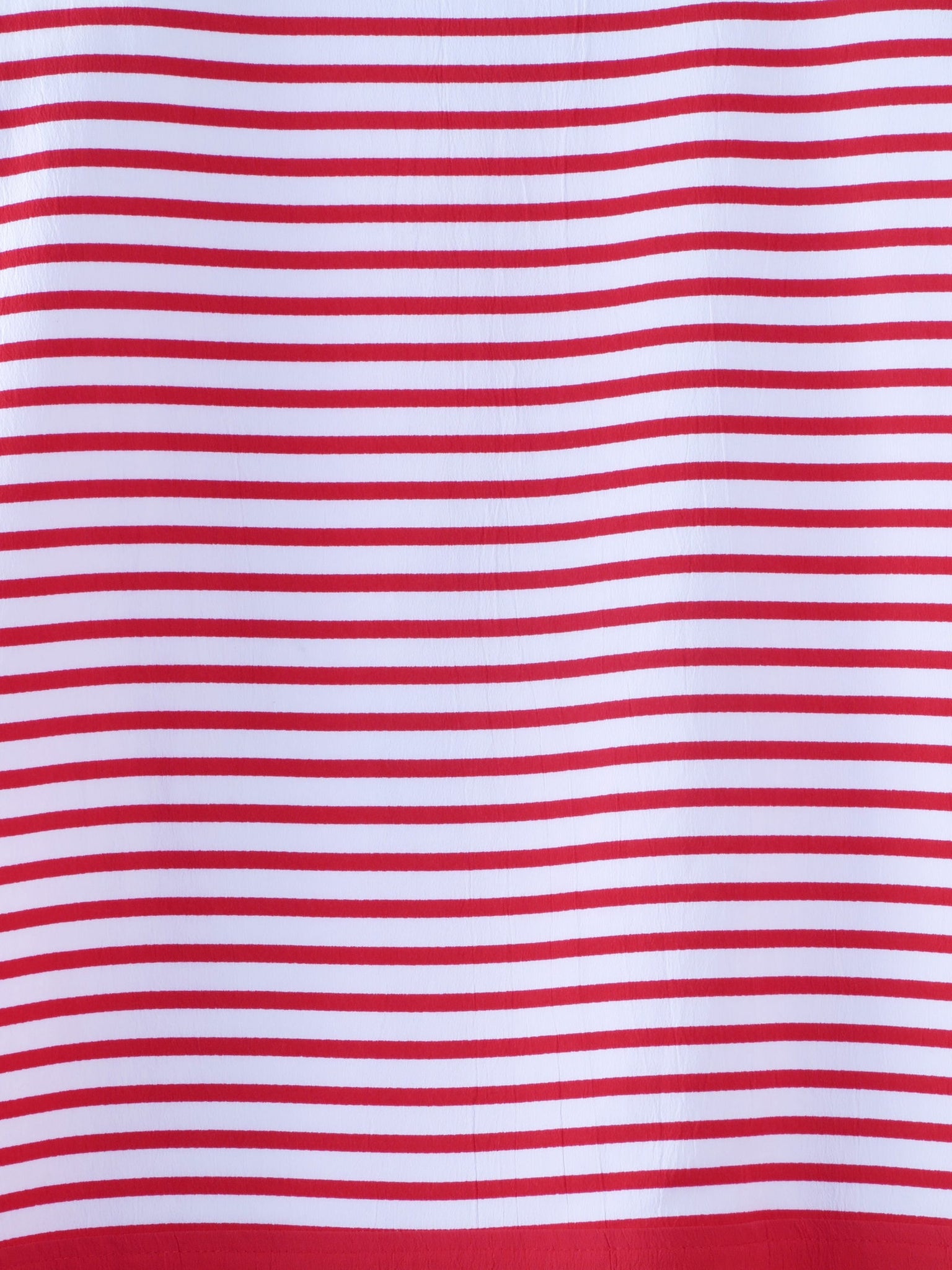 Women's Vintage Red & White Sailor Style Blouse M - The Harlequin