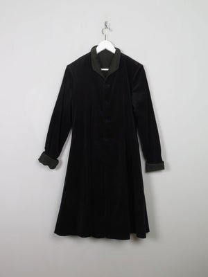 Women's Vintage Revisable Velvet & Corduroy Coat S/M - The Harlequin