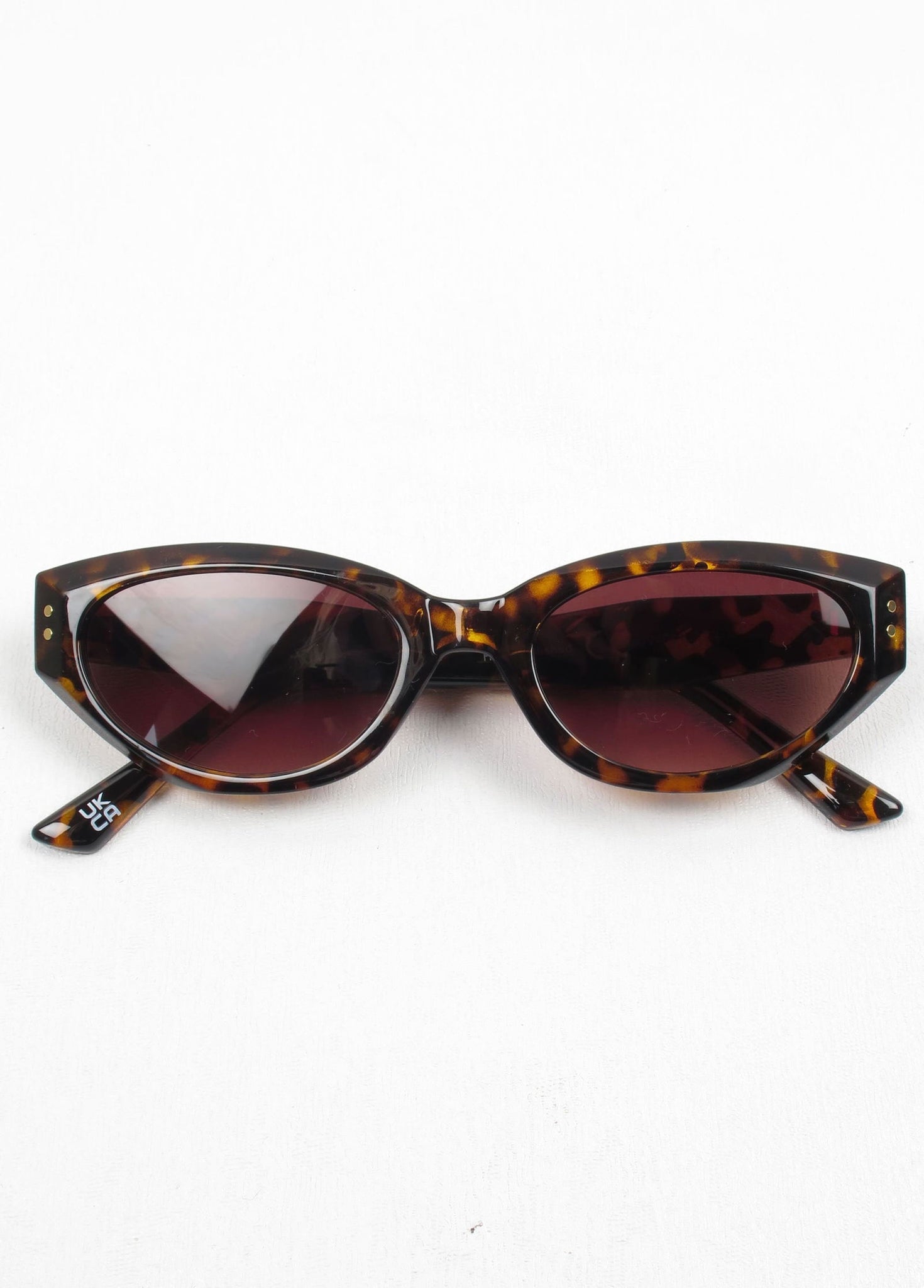 Women's Vintage Style Peggy Oval Sunglasses - The Harlequin