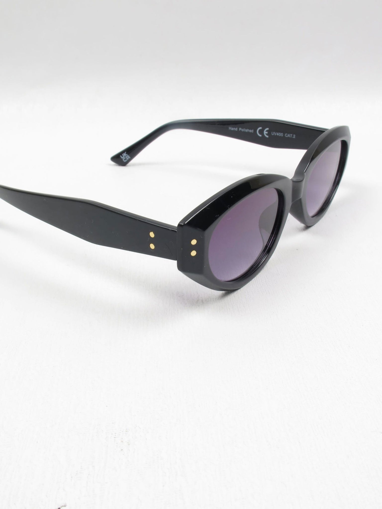 Women's Vintage Style Peggy Oval Sunglasses - The Harlequin