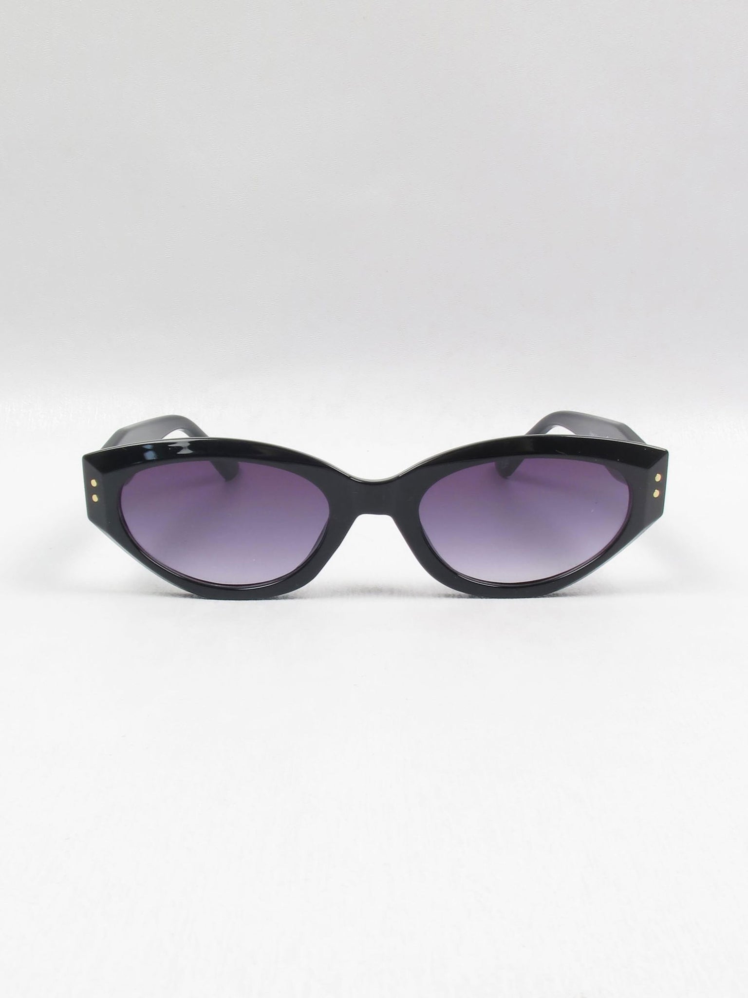 Women's Vintage Style Peggy Oval Sunglasses - The Harlequin