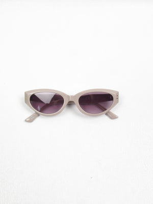 Women's Vintage Style Peggy Oval Sunglasses - The Harlequin