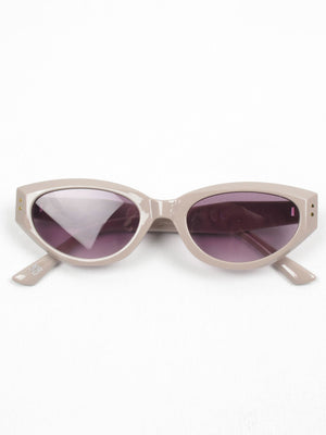 Women's Vintage Style Peggy Oval Sunglasses - The Harlequin