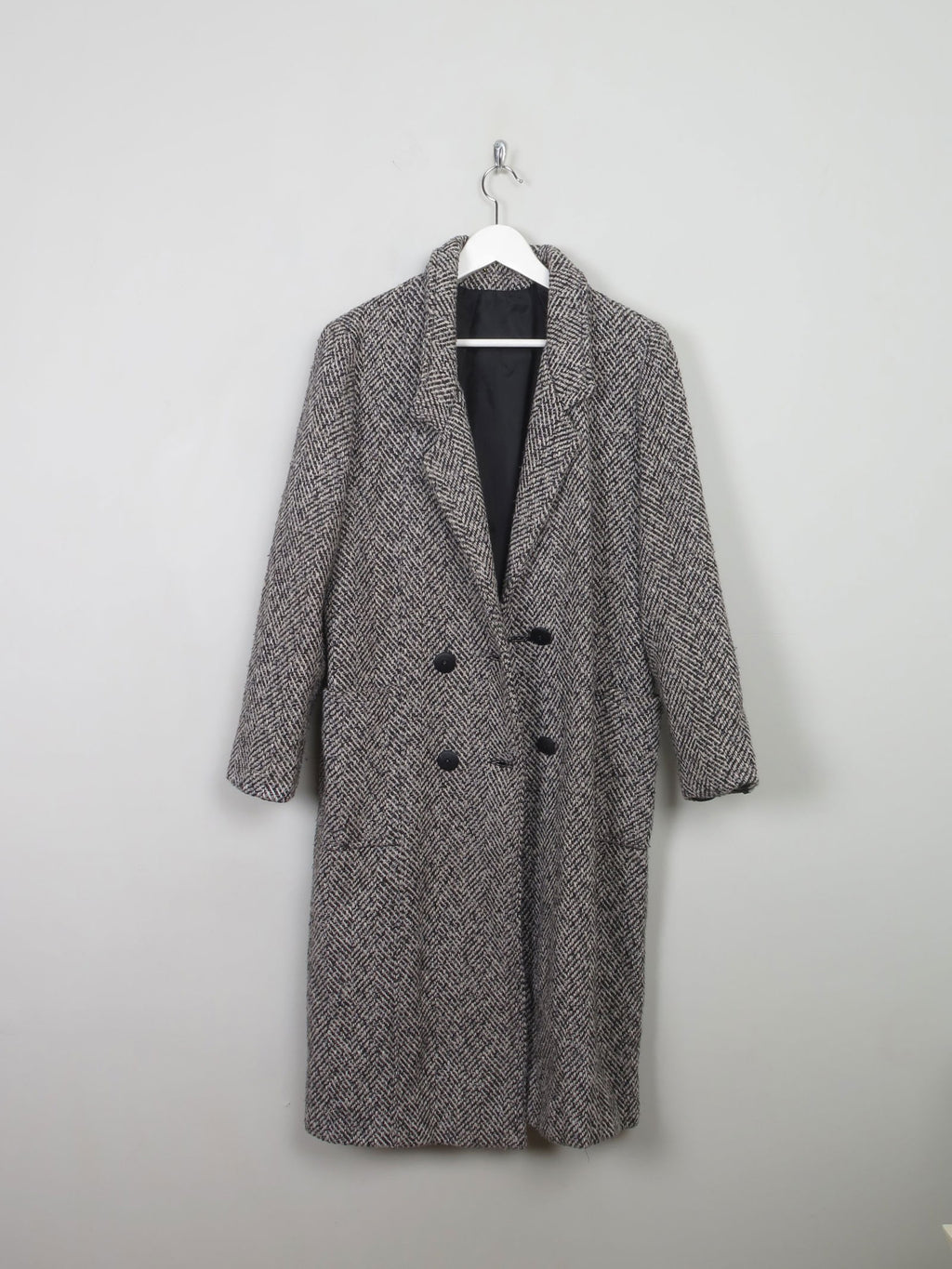 Women's Vintage Tweed Coat S/M - The Harlequin
