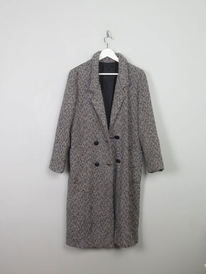 Women's Vintage Tweed Coat S/M - The Harlequin