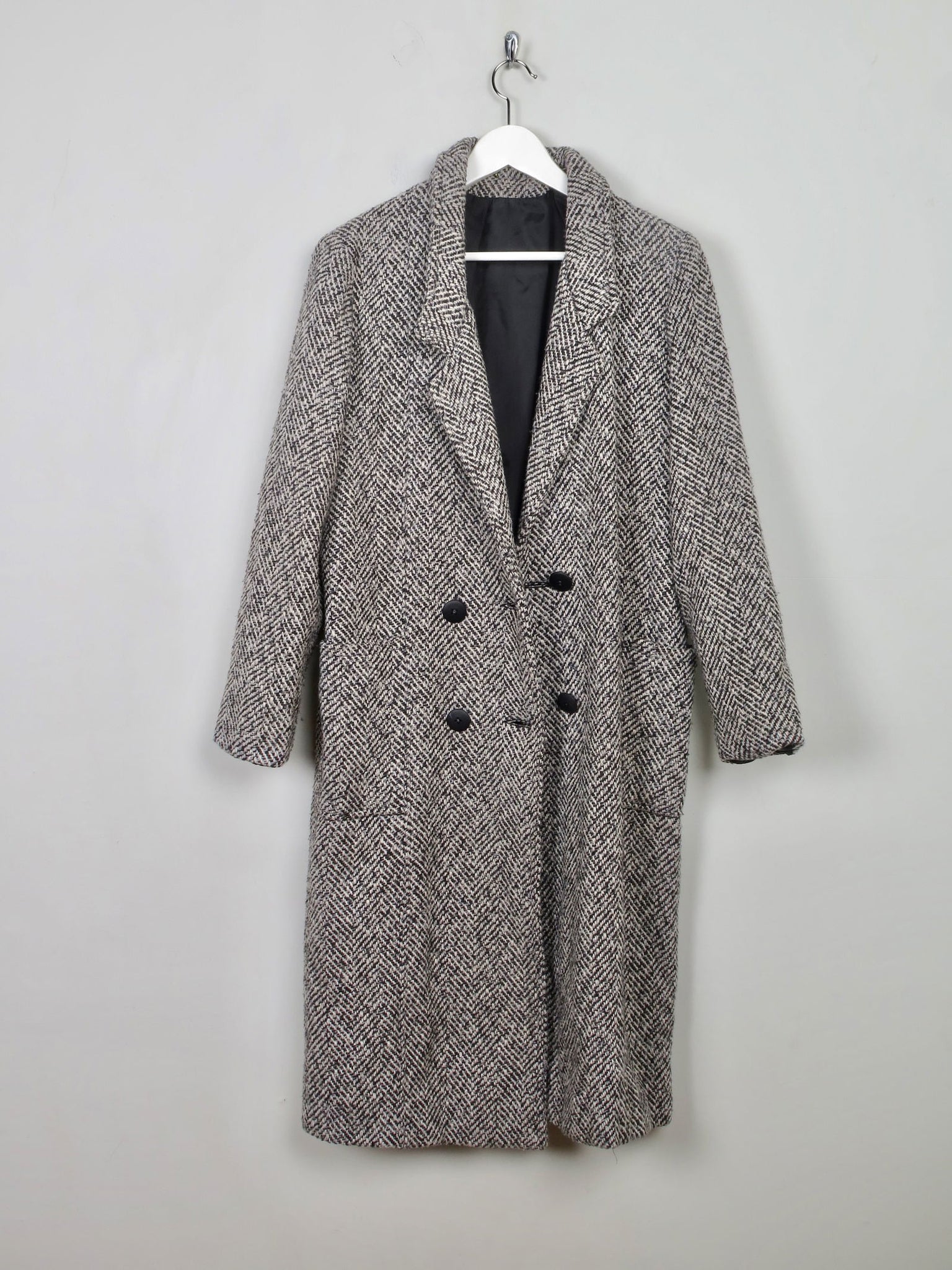 Women's Vintage Tweed Coat S/M - The Harlequin