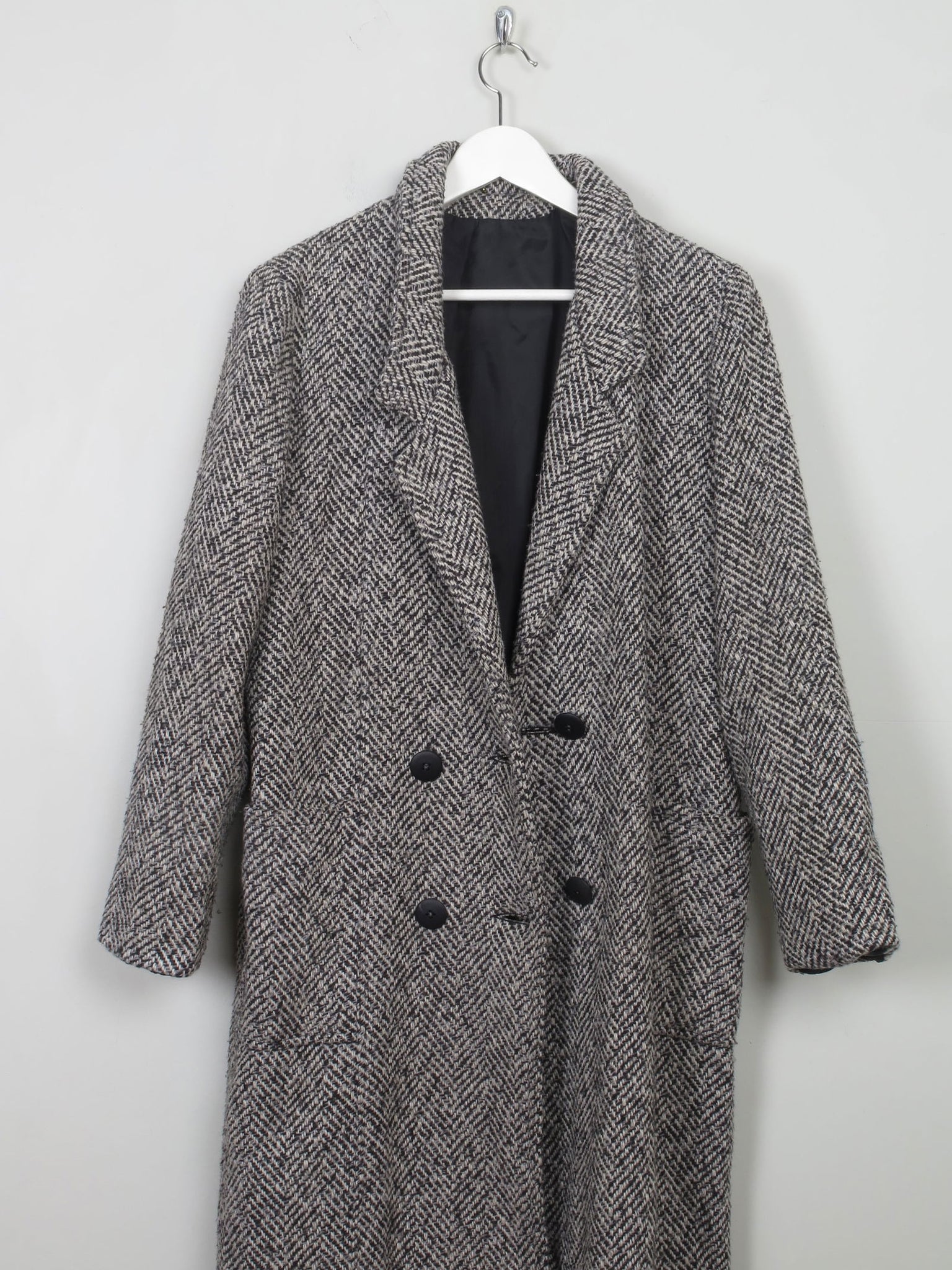Women's Vintage Tweed Coat S/M - The Harlequin