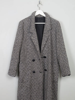 Women's Vintage Tweed Coat S/M - The Harlequin