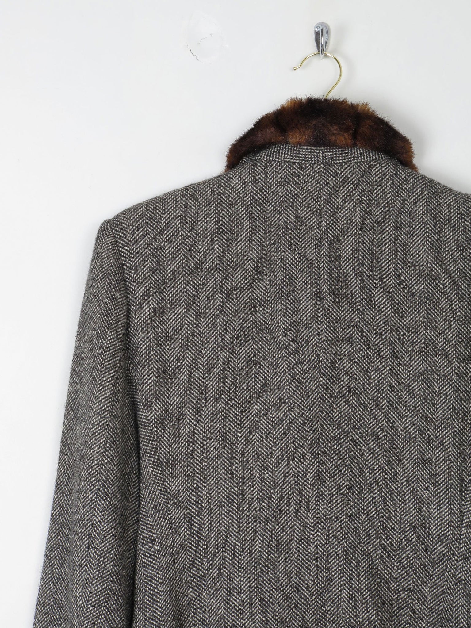 Women's Vintage Tweed Jacket Ralph Lauren 8 - The Harlequin