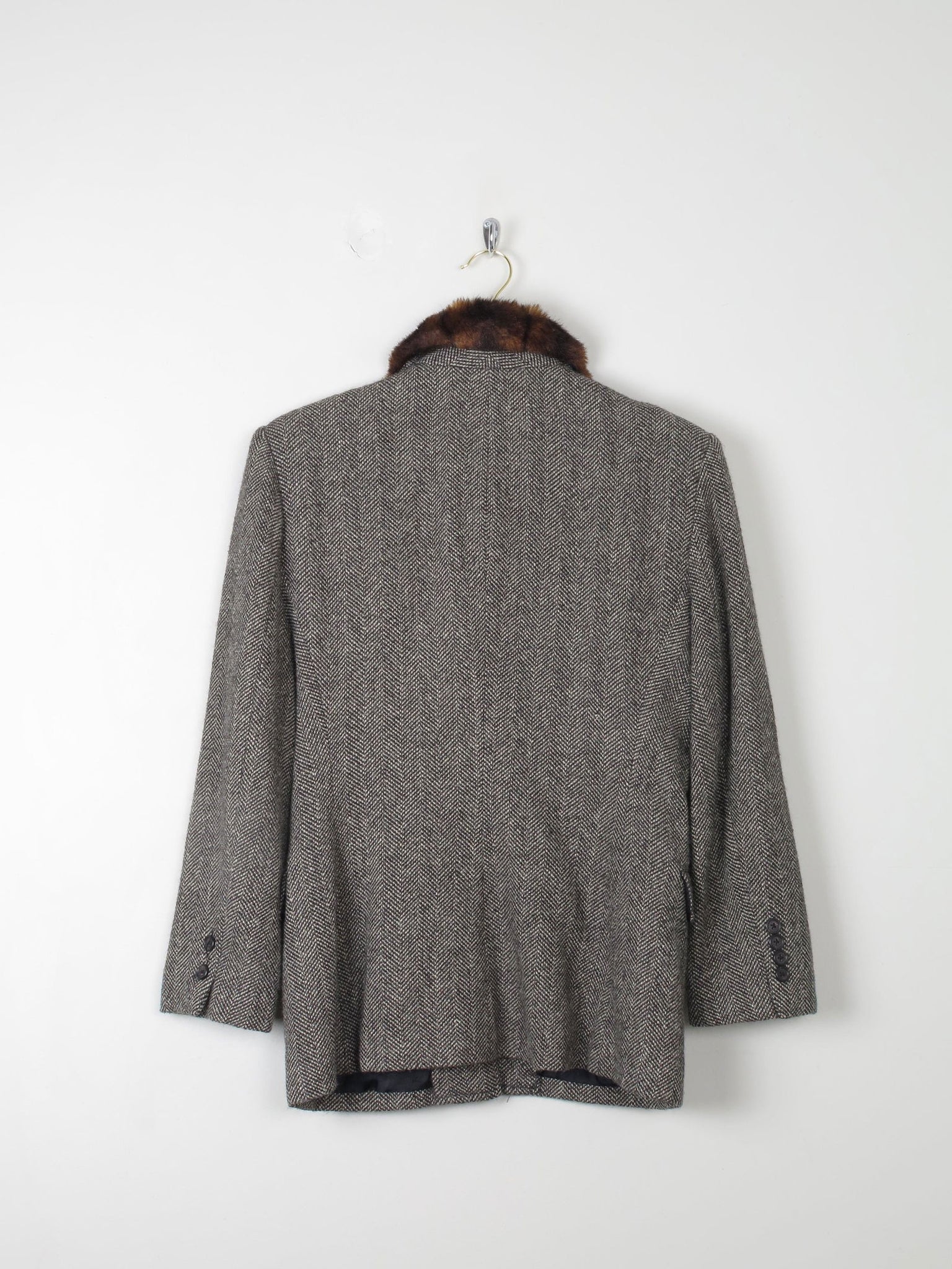 Women's Vintage Tweed Jacket Ralph Lauren 8 - The Harlequin