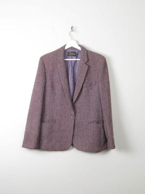 Women's Vintage Tweed Jacket S/M - The Harlequin
