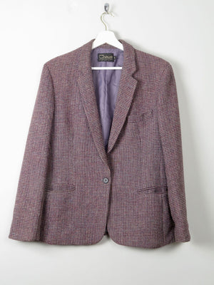 Women's Vintage Tweed Jacket S/M - The Harlequin