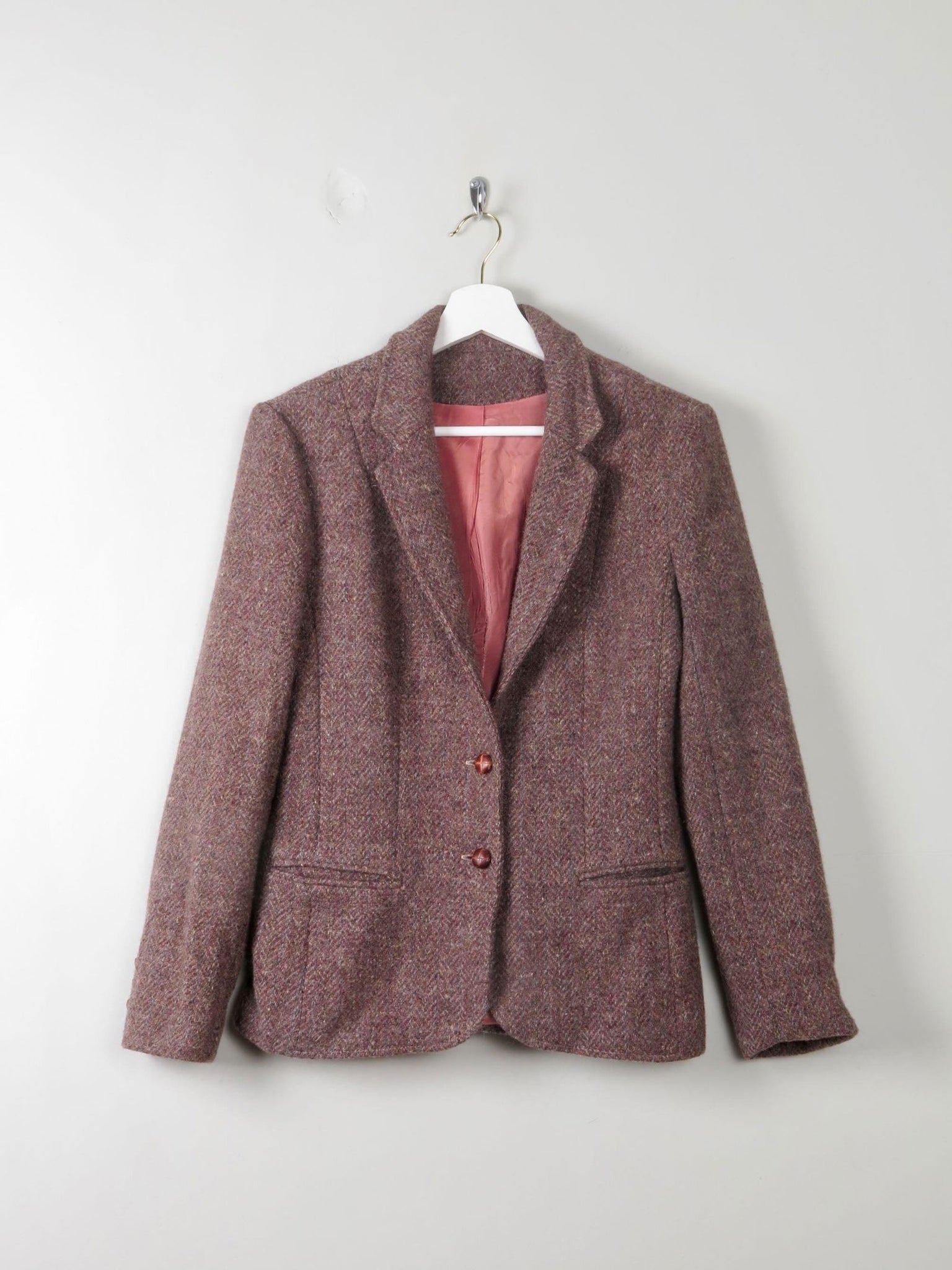 Women's Vintage Tweed Jacket XS - The Harlequin
