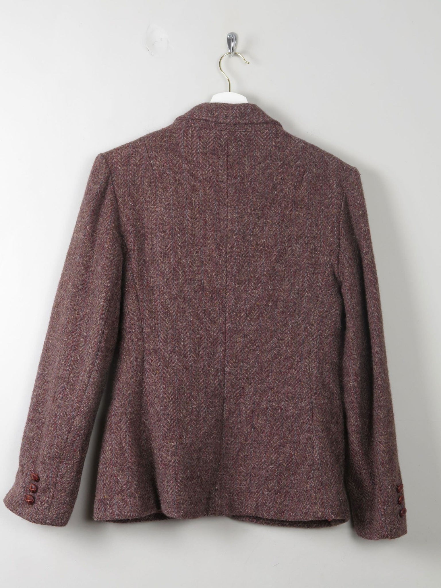 Women's Vintage Tweed Jacket XS - The Harlequin