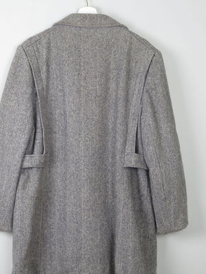 Women's Vintage Wool Tweed Short Coat L/XL - The Harlequin