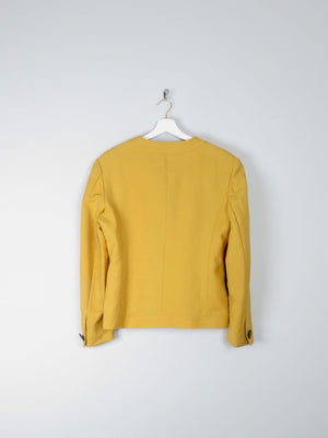 Women’s Vintage Yellow/Mustard Louis Feraud Jacket M - The Harlequin
