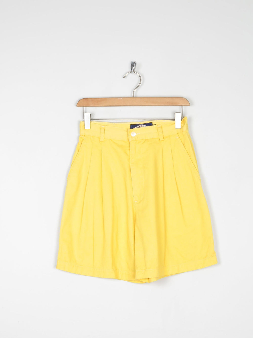 Women’s Vintage Yellow Bermuda Shorts 8 27" - The Harlequin