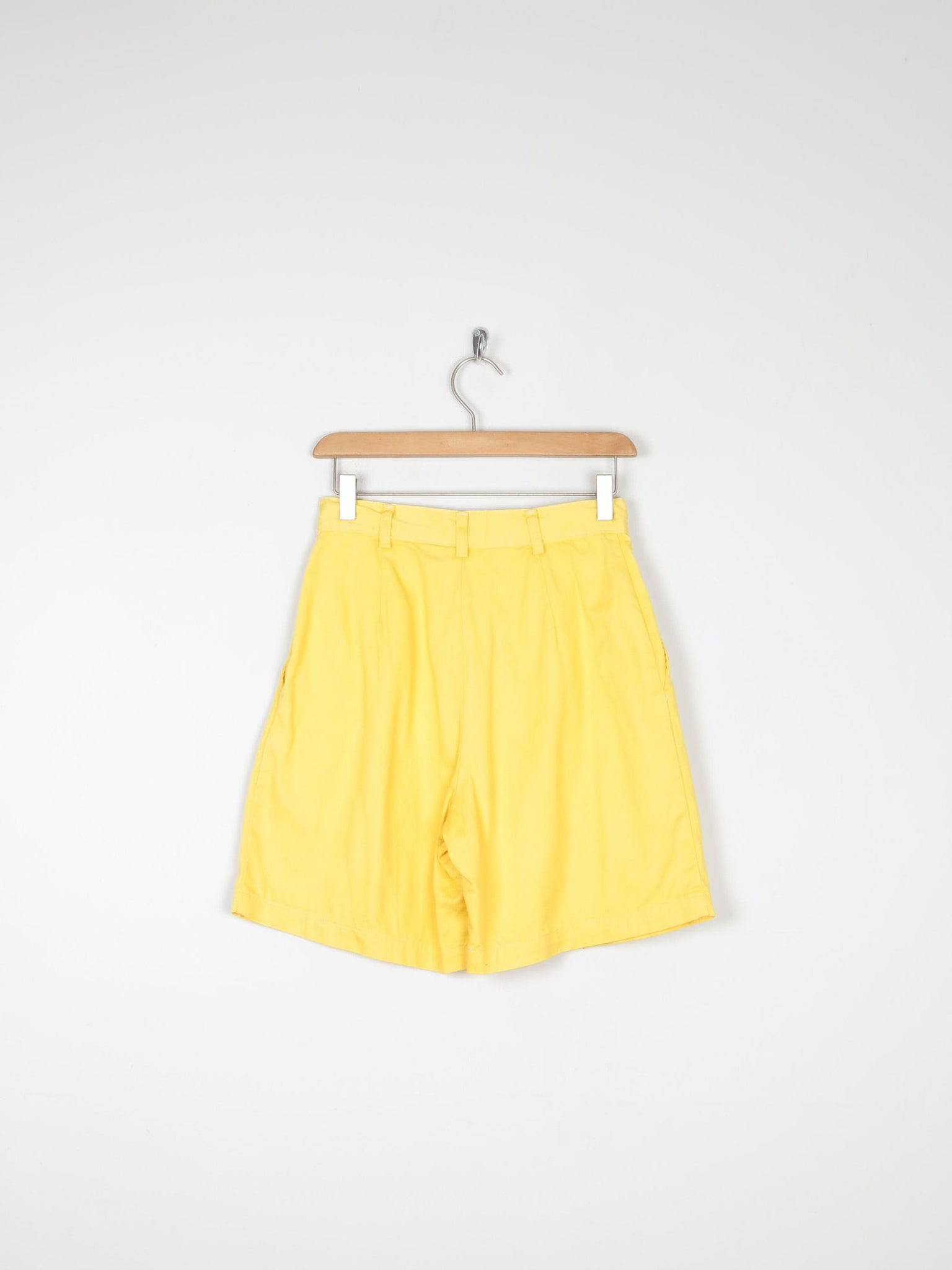 Women’s Vintage Yellow Bermuda Shorts 8 27" - The Harlequin