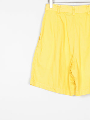 Women’s Vintage Yellow Bermuda Shorts 8 27" - The Harlequin