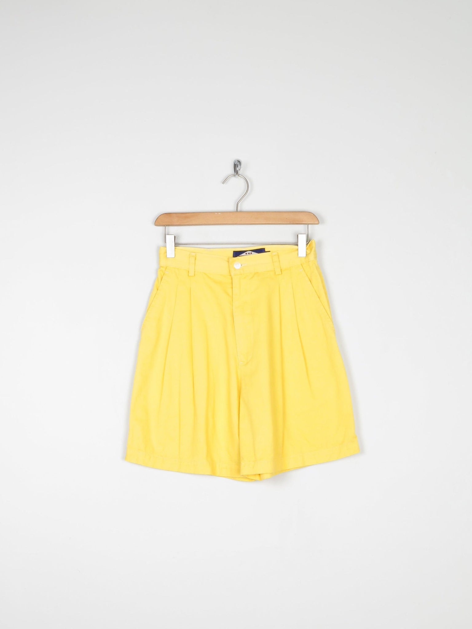 Women’s Vintage Yellow Bermuda Shorts 8 27" - The Harlequin