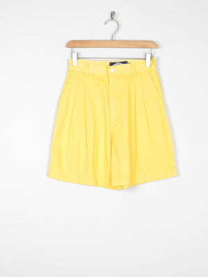 Women’s Vintage Yellow Bermuda Shorts 8 27" - The Harlequin