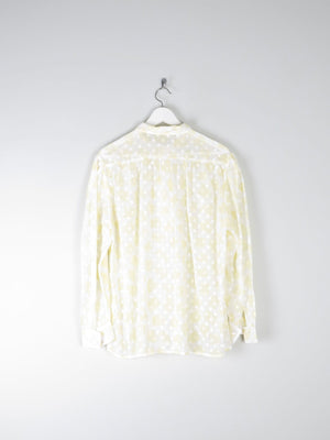 Women’s Yellow Polka Dot Blouse M/L - The Harlequin