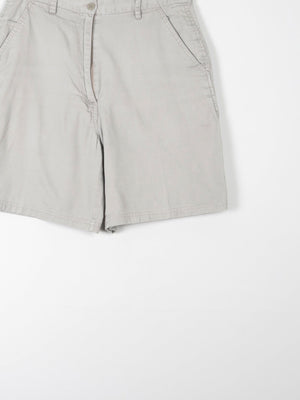 Womens Vintage High Waisted Khaki Shorts 10 29" - The Harlequin