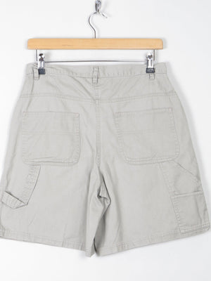 Womens Vintage High Waisted Khaki Shorts 10 29" - The Harlequin