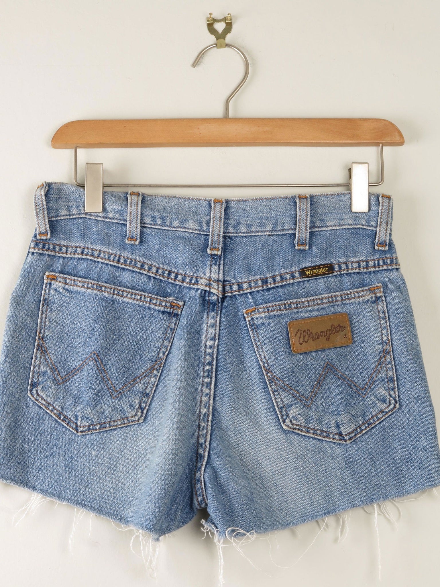 Wrangler Vintage Denim Shorts 26/27" - The Harlequin