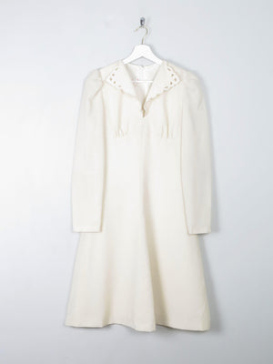 Cream Vintage Betty Barclay Dress XS/S - The Harlequin