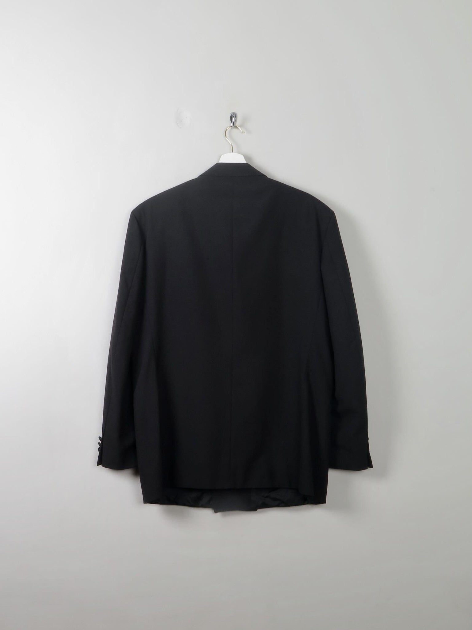 Men's Black Vintage Tuxedo Jacket 42" - The Harlequin