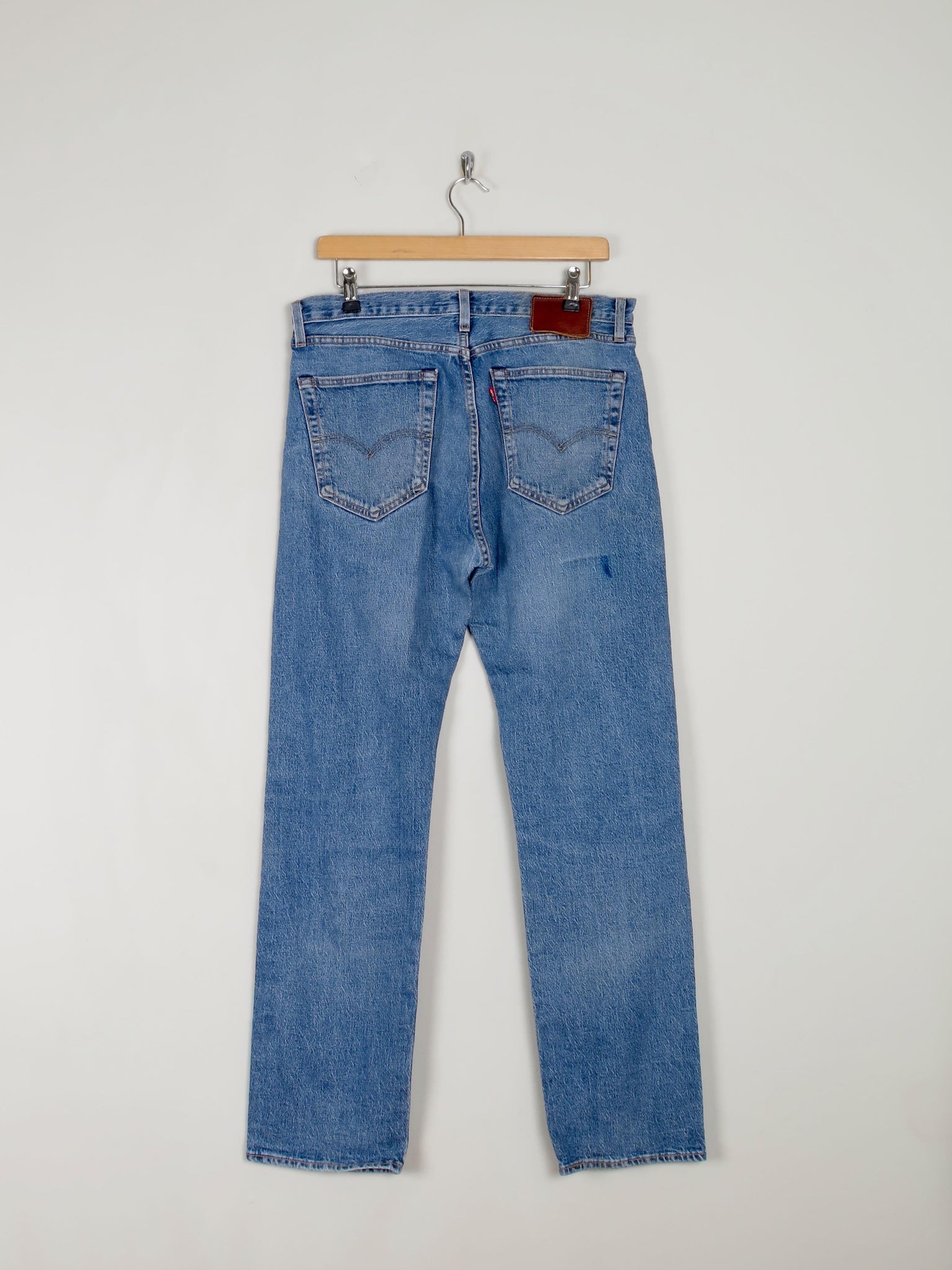 Men's Blue Denim Levi’s 501s Jeans 32/32 - The Harlequin