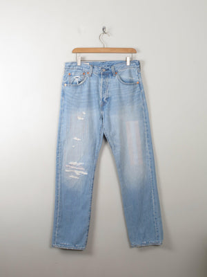 Men's Blue Levis 501 93' 32"30" - The Harlequin