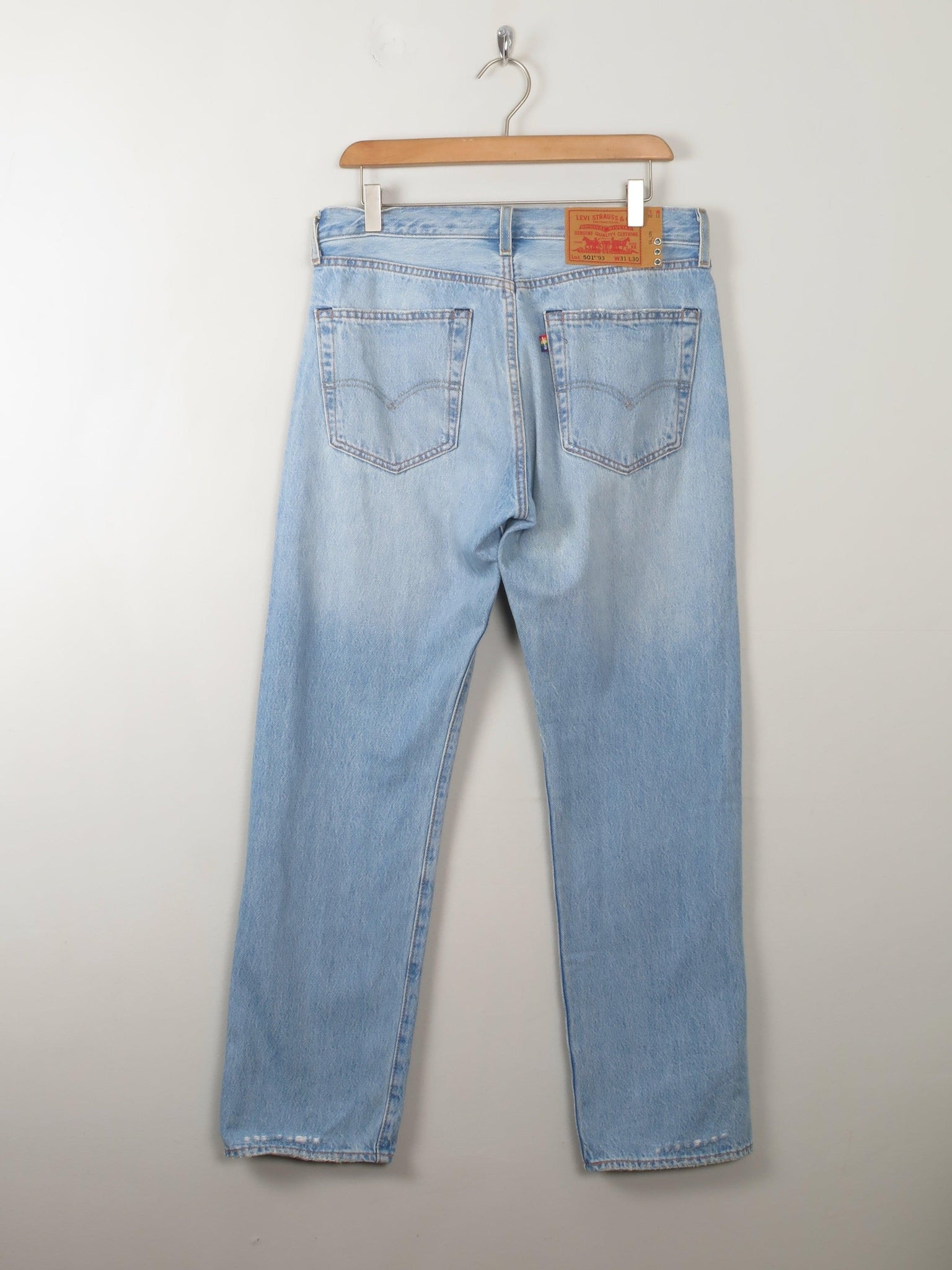 Men's Blue Levis 501 93' 32"30" - The Harlequin