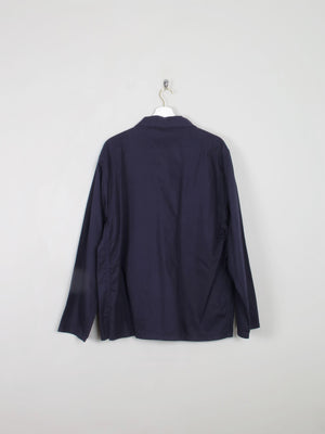Men's Blue Vintage Work Jacket M - The Harlequin