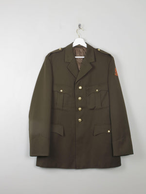 Men's Dutch Army Jacket Vintage L - The Harlequin