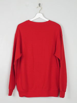 Men's Red Vintage Phillies Sweatshirt M - The Harlequin