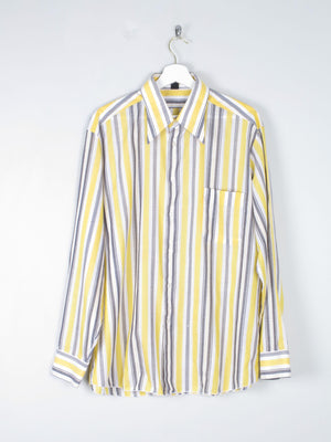 Men's Striped Vintage Shirt XL - The Harlequin