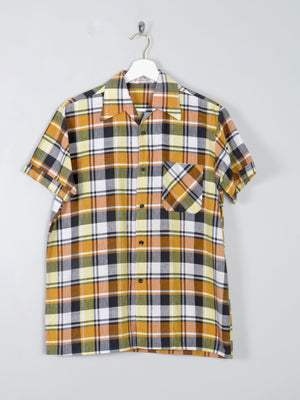 Men's 1950s Check Shirt S - The Harlequin