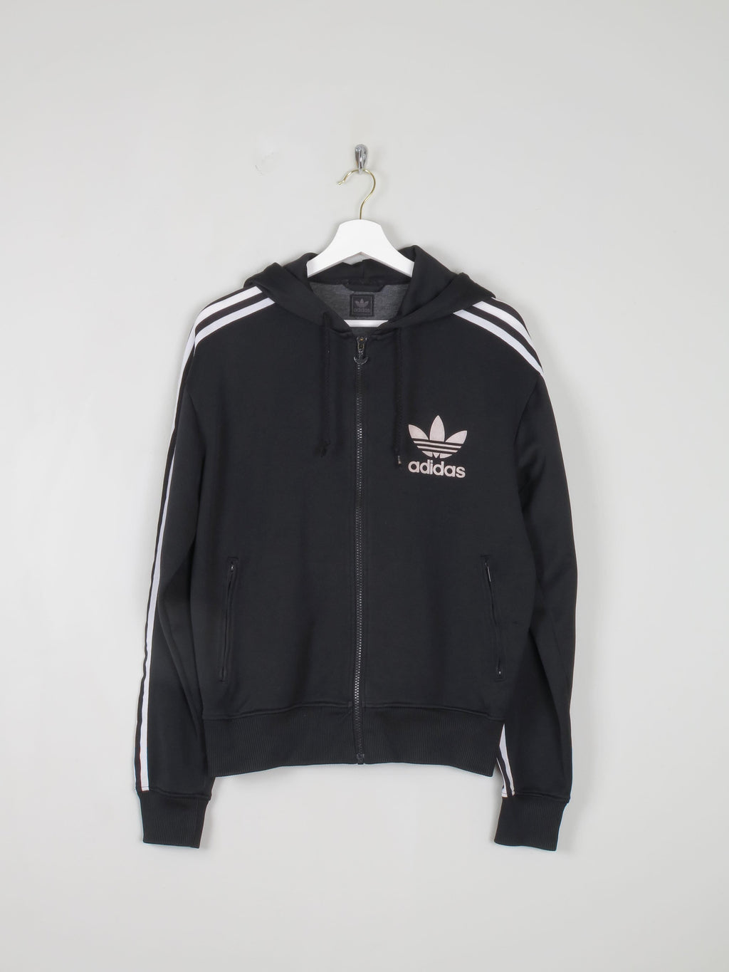 Men's Vintage Adidas Track Jacket With Hood S/M - The Harlequin