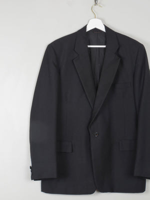 Men's Vintage Black Dinner Jacket M - The Harlequin