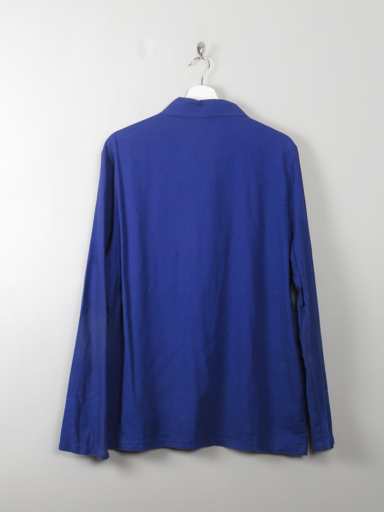Men's Vintage Blue Work Jacket L - The Harlequin