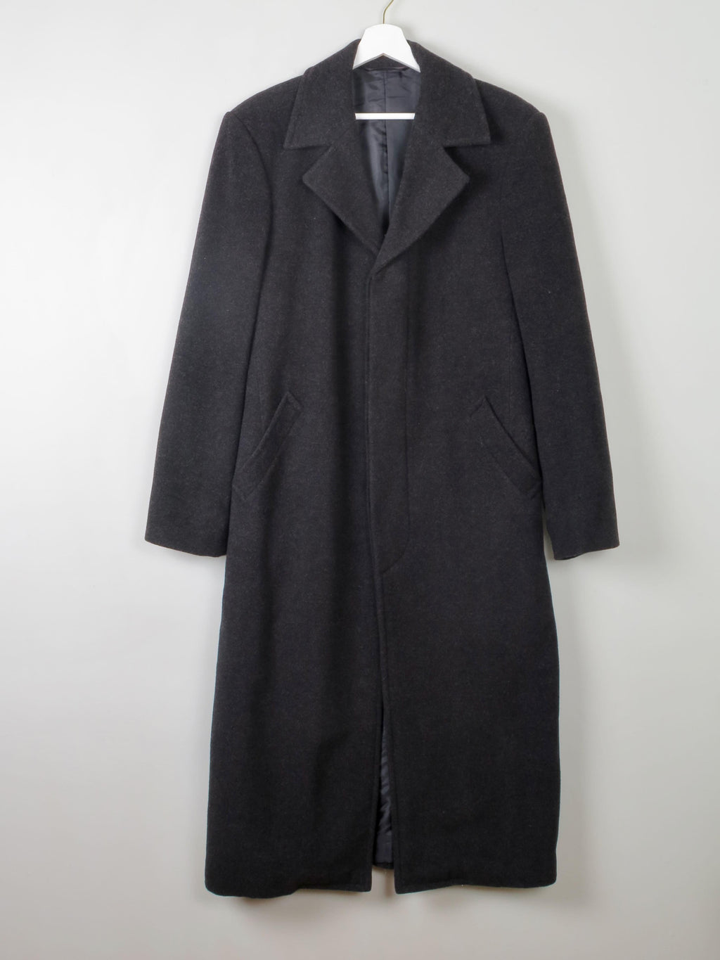 Men's Vintage Coat Dark Grey M - The Harlequin