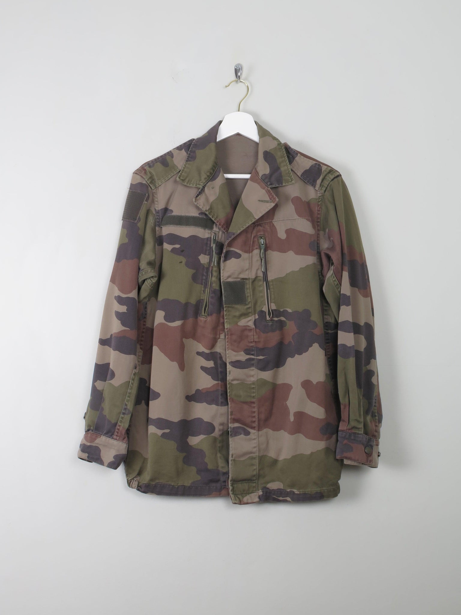 Men's Vintage French Army Camouflage Jacket S - The Harlequin