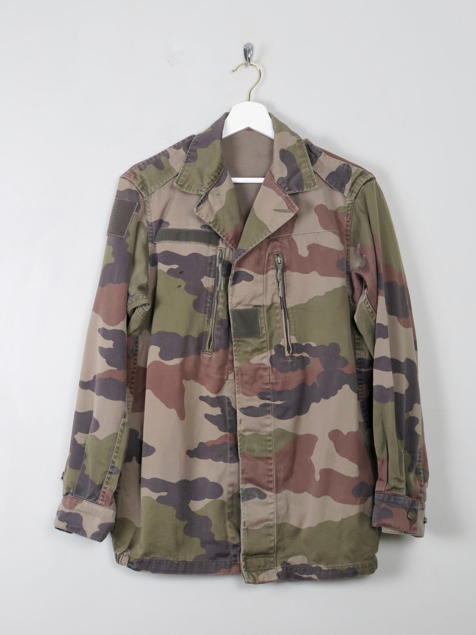 Men's Vintage French Army Camouflage Jacket S - The Harlequin