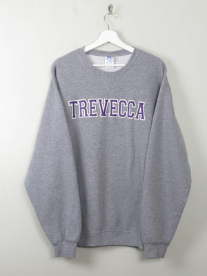 Men's Vintage Grey Trevecca Russell Athletic Sweatshirt L/XL - The Harlequin