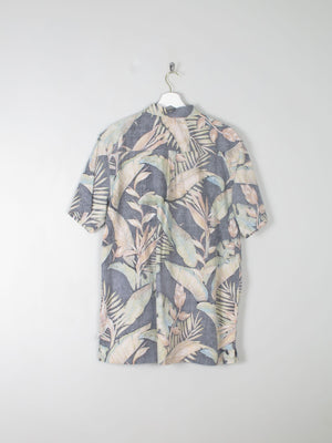 Men's Vintage Hawaiian Shirt XL - The Harlequin